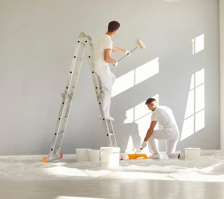 Painters Working Indoors Essex County Massachusetts