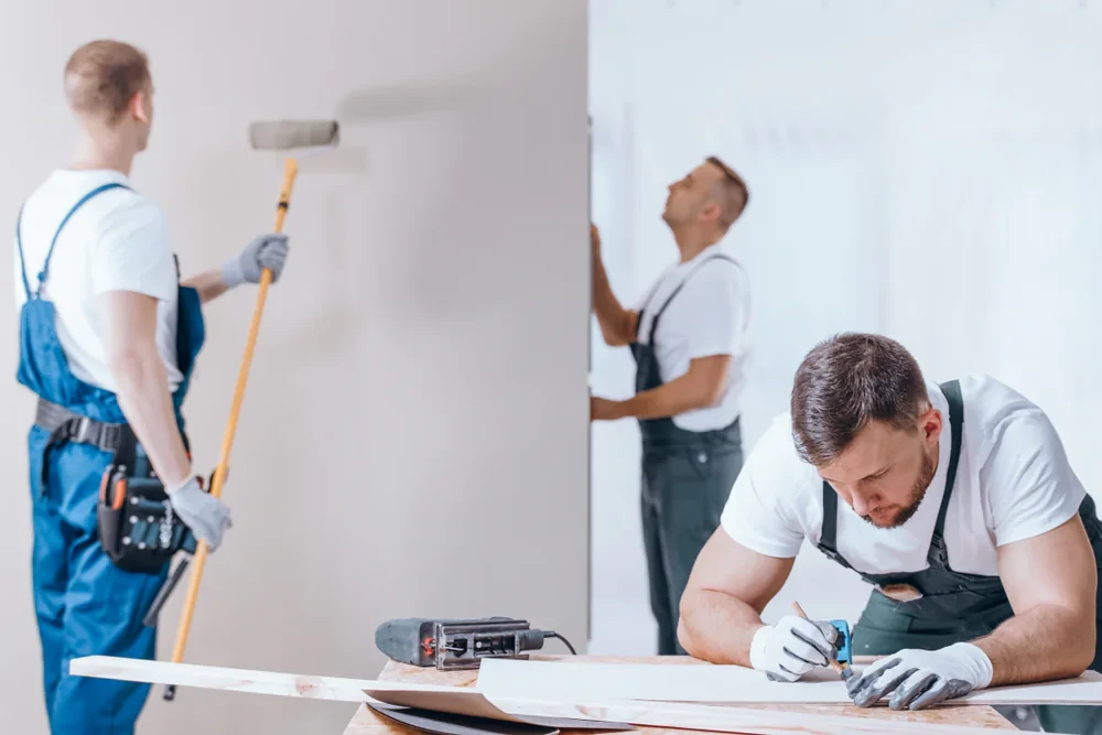Professional carpenter painter working together essex county massachusetts service provided in Essex, Massachusetts with quality workmanship and attention to detail.