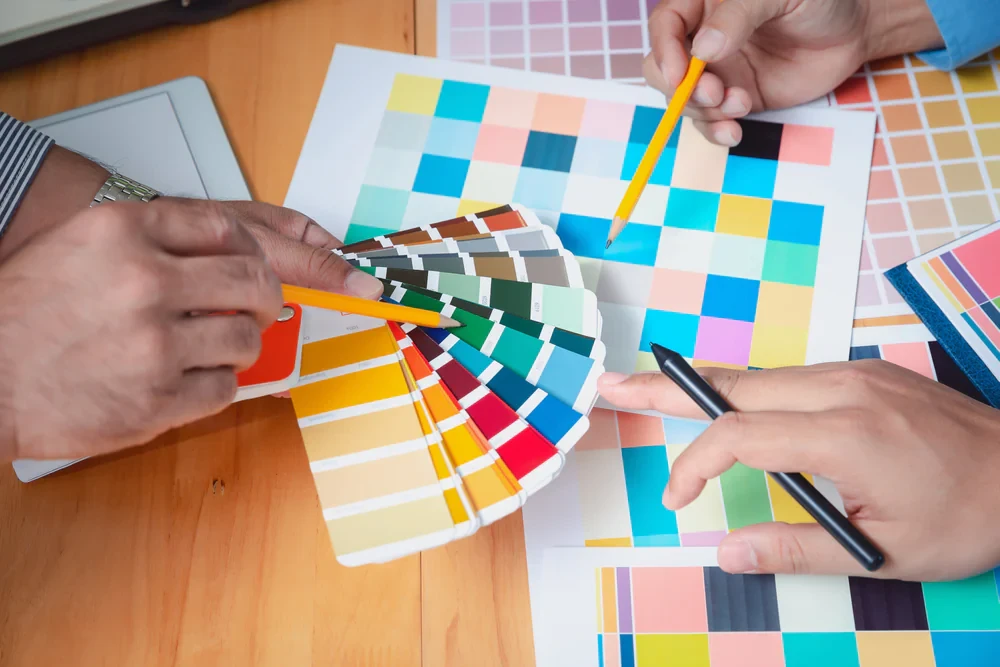 Paint color consultation — residential painting services Burlington MA