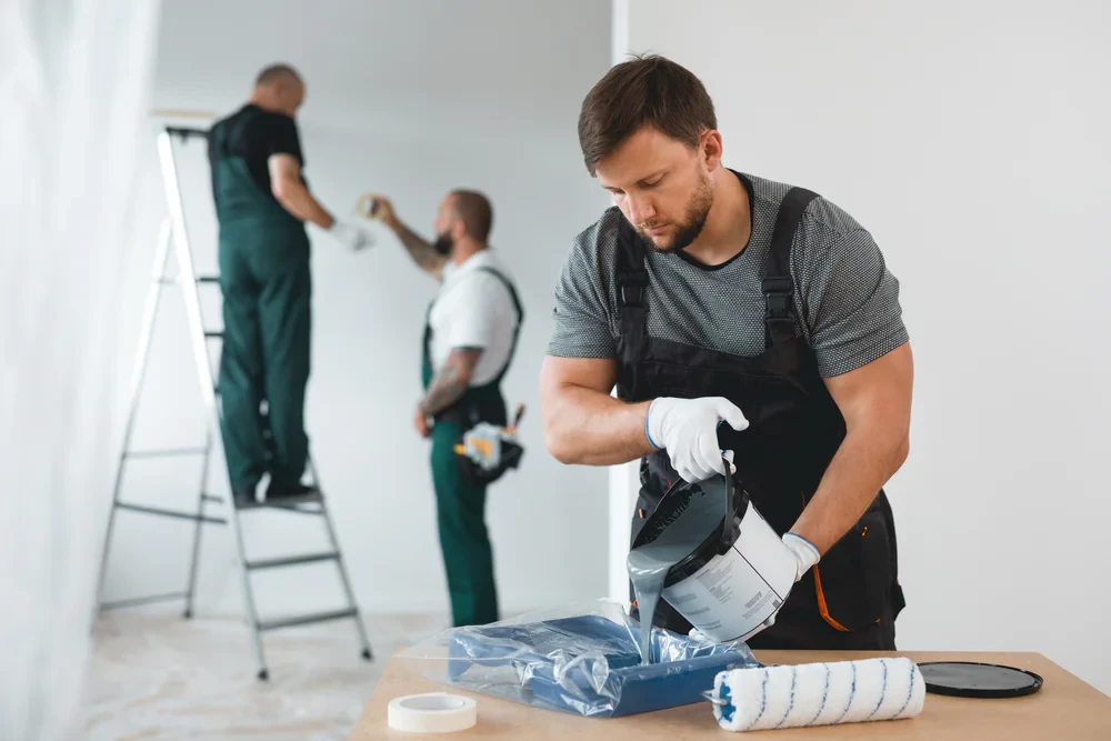 Professional crew painting interior walls essex county massachusetts service provided in Essex, Massachusetts with quality workmanship and attention to detail.