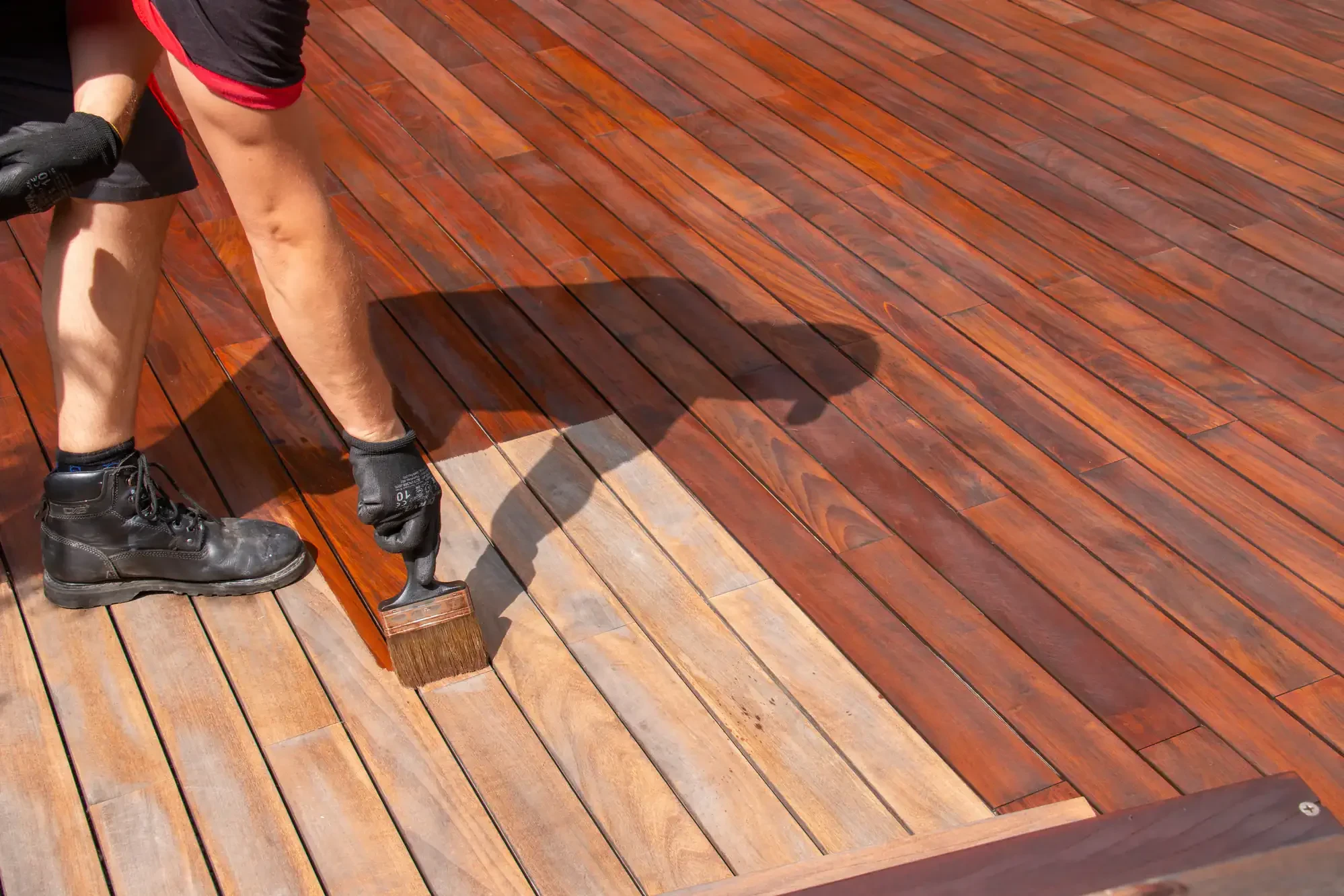 Professional deck staining wood boards essex county massachusetts service provided in Essex, Massachusetts with quality workmanship and attention to detail.