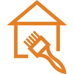 Professional house paint brush icon essex county massachusetts service provided in Essex, Massachusetts with quality workmanship and attention to detail.