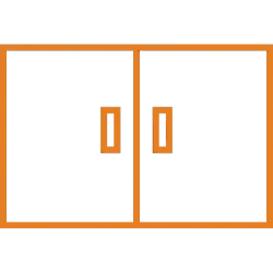 Orange Cabinet Icon Essex County Massachusetts