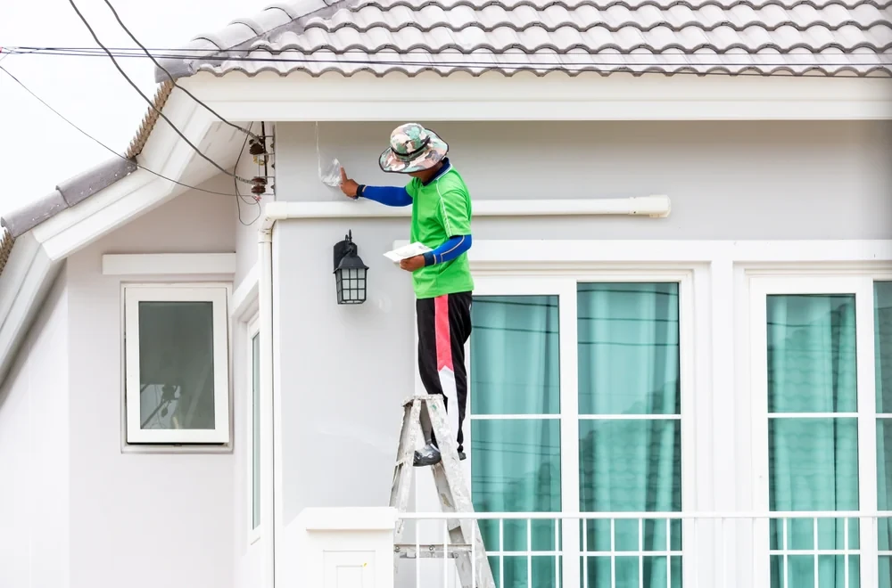 Exterior residential painting services Burlington MA