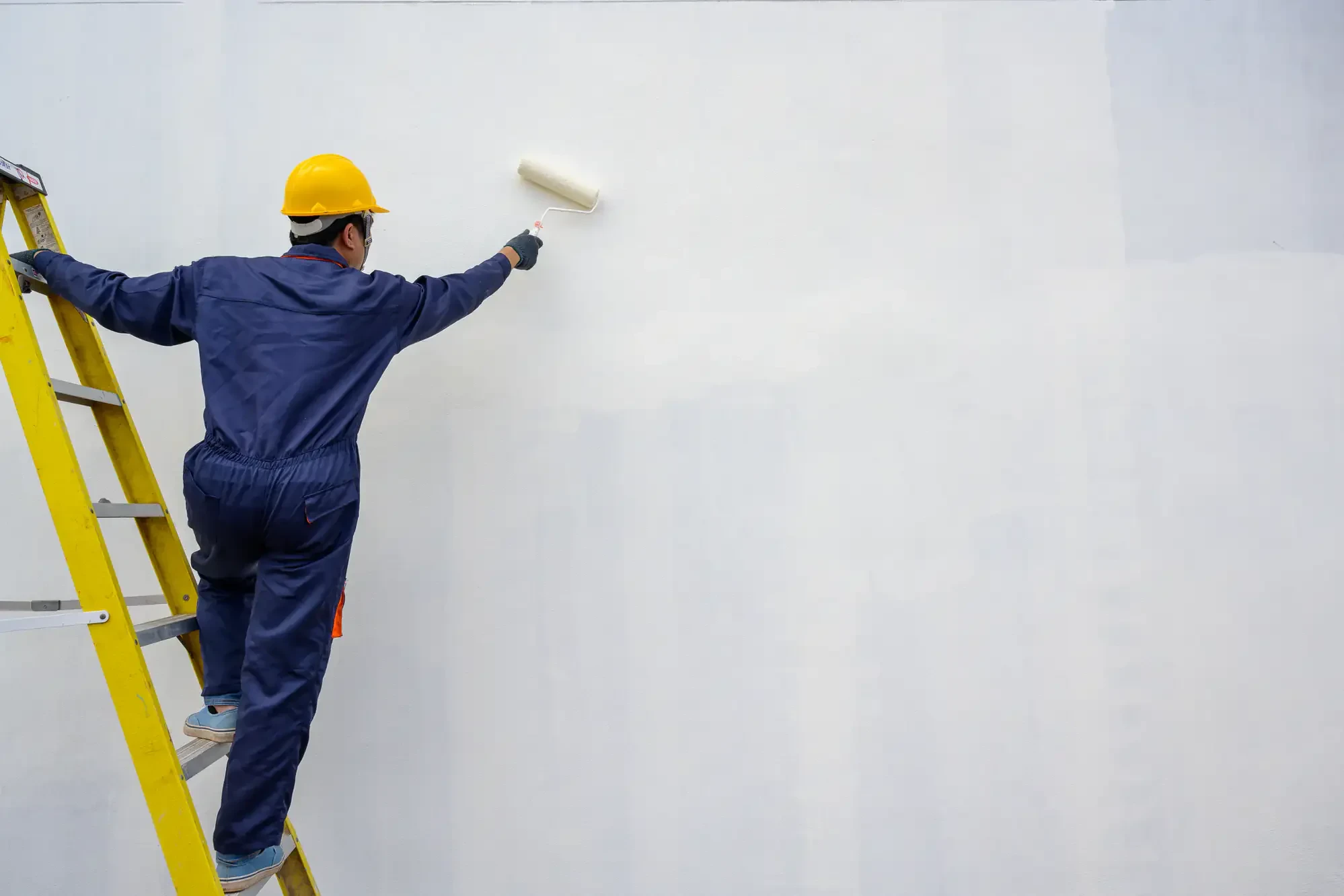 Professional painter ladder wall work essex county massachusetts service provided in Essex, Massachusetts with quality workmanship and attention to detail.