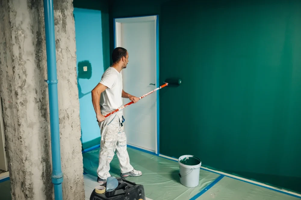 Professional painter wall roller brush essex county massachusetts service provided in Essex, Massachusetts with quality workmanship and attention to detail.