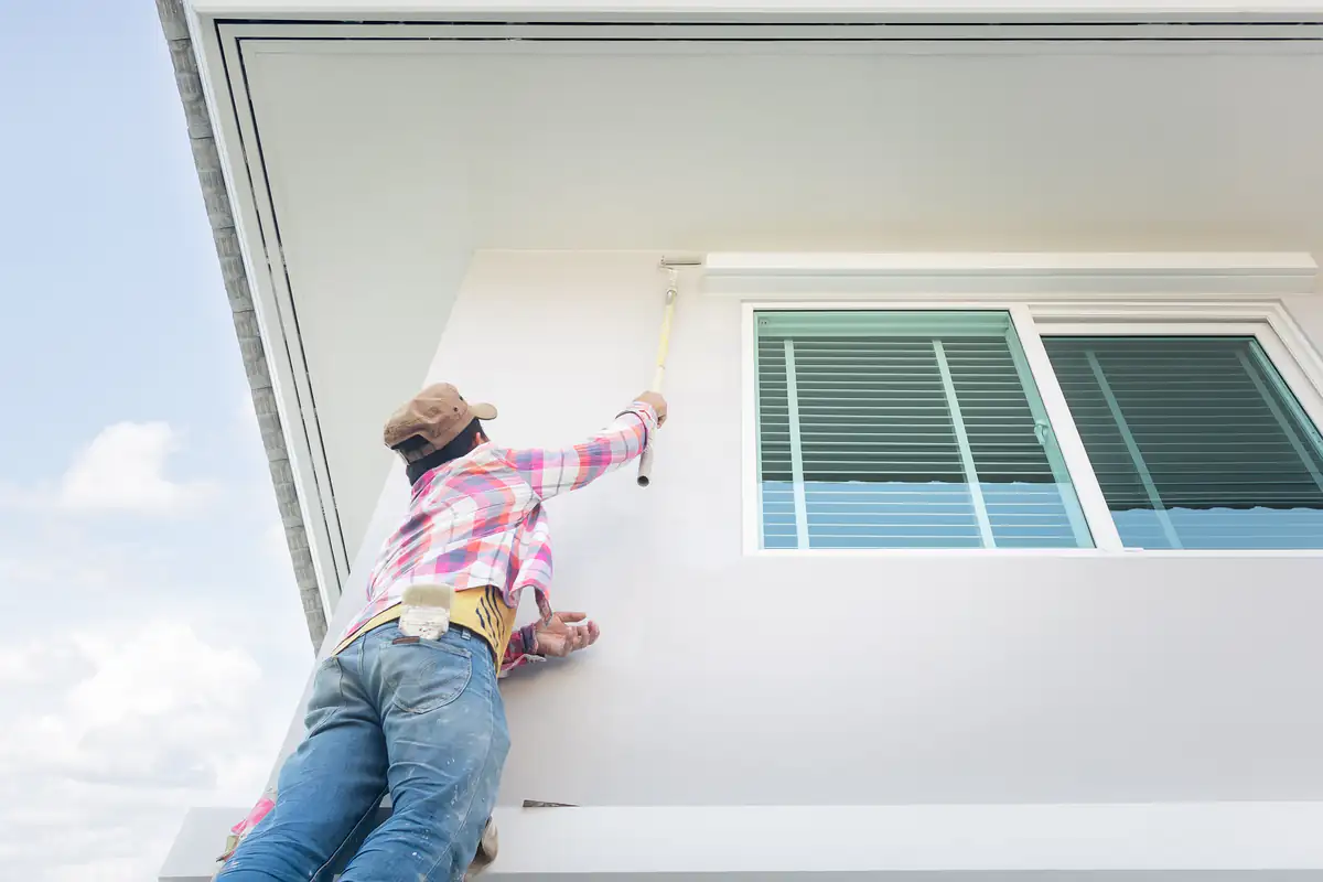 Professional house exterior painting service by Fine Coat Painters in Essex County, MA, showcasing expert craftsmanship and high-quality finishes for a refreshed, durable home exterior