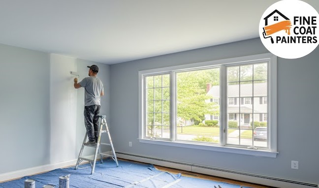 Open concept kitchen painting Methuen area