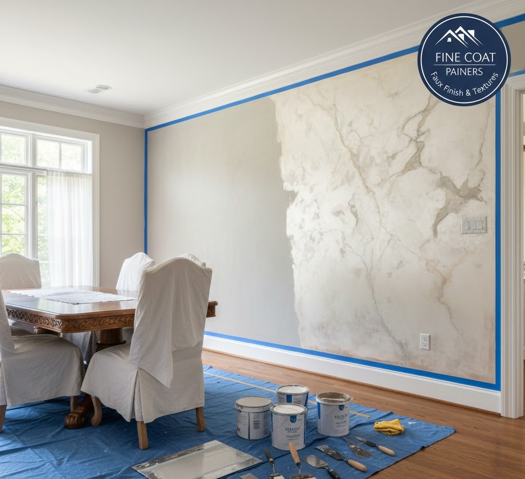 Faux finish specialty painting services Burlington MA