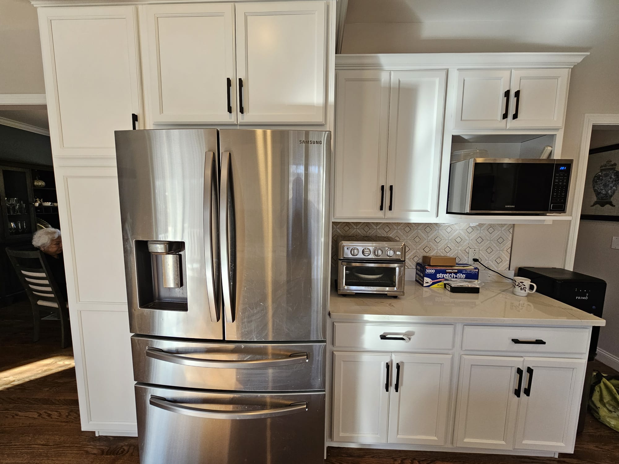 Cabinet refinishing project near Chelmsford