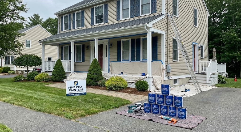 Exterior house painting Lowell area
