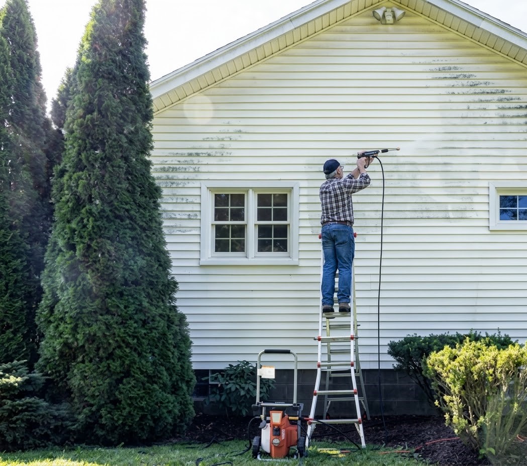 Pressure washing Dracut MA